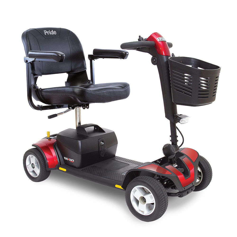 Go-Go Sport 4-Wheel mobility scooter at the Senior Mobility Thrift Store