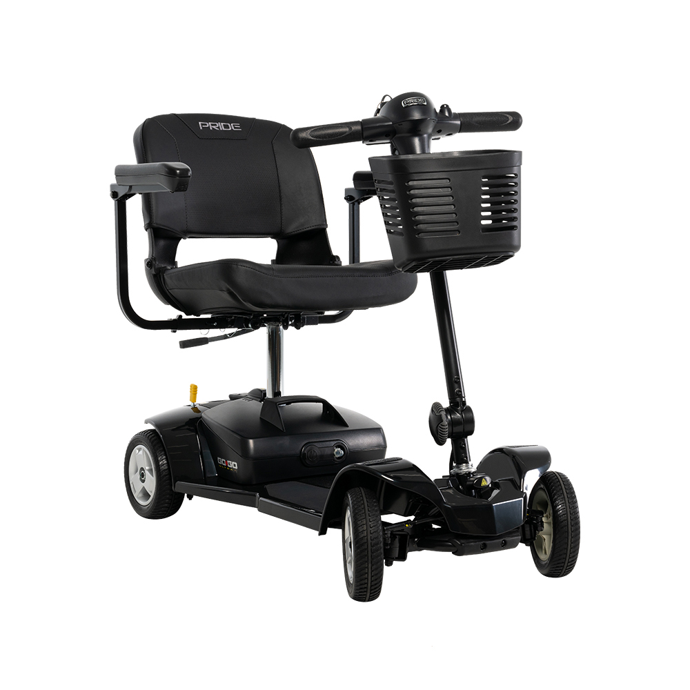 Go-Go Ultra X 4-Wheel mobility scooter at the Senior Mobility Thrift Store